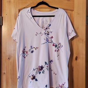 Floral tee